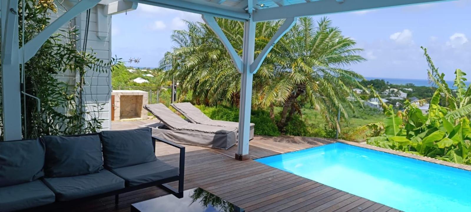 Vanillier - Vue - Piscine - V Ciel&mer Saint-Francois (Grande-Terre)